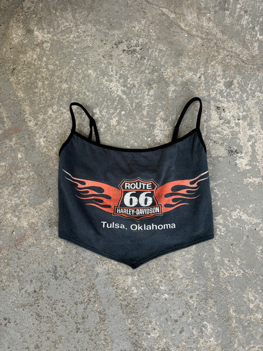 HARLEY DAVIDSON ROUTE 66 CROPPED CAMI / S-M