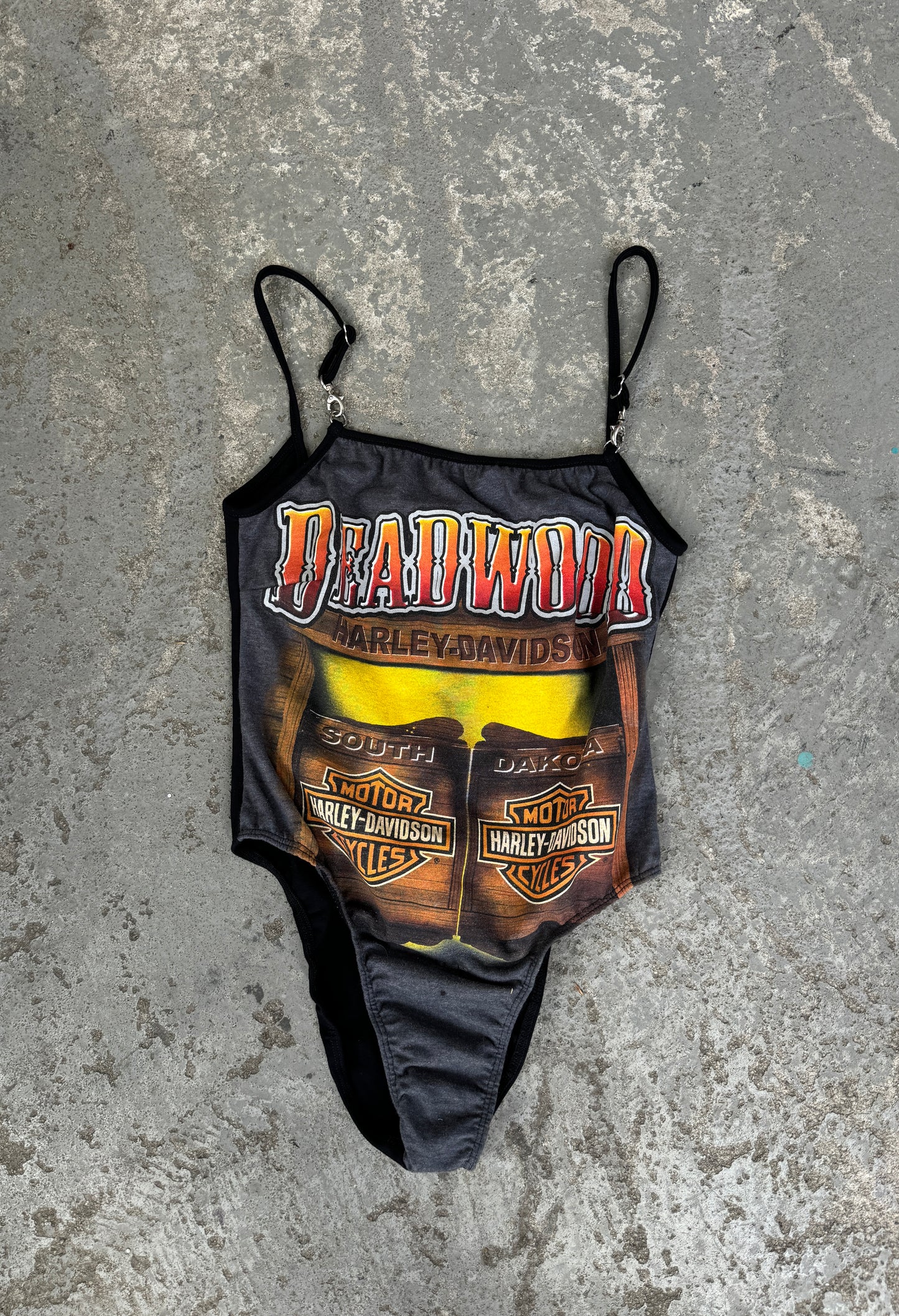 HARLEY DAVIDSON SALOON BODYSUIT / S