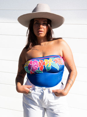 VTG TUBE TOP SWIMMERS / L