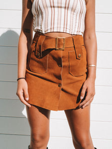 HENDRIX SUEDE SKIRT / XXS