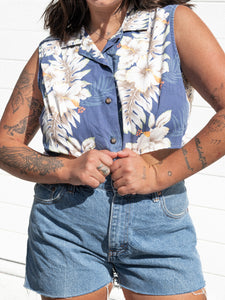 TROPICAL VINTAGE VEST / L-XL