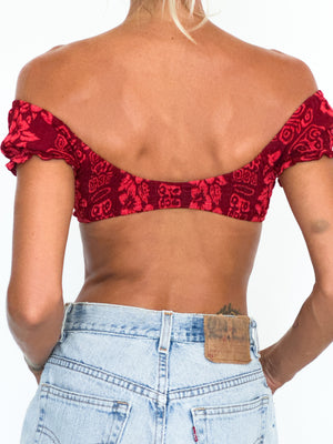 RED HAWAII CROP / XS