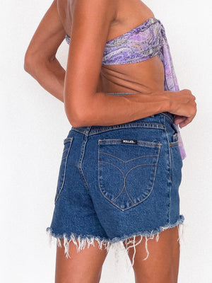 ROLLAS DENIM SHORTS / S